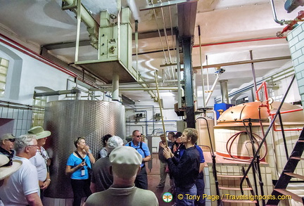 Klosterbräu brewery tour